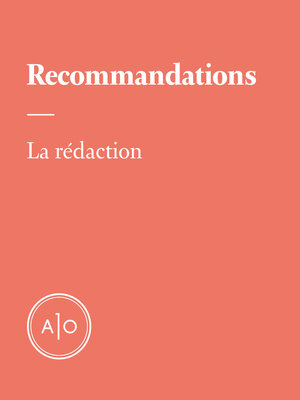 cover image of Recommandations